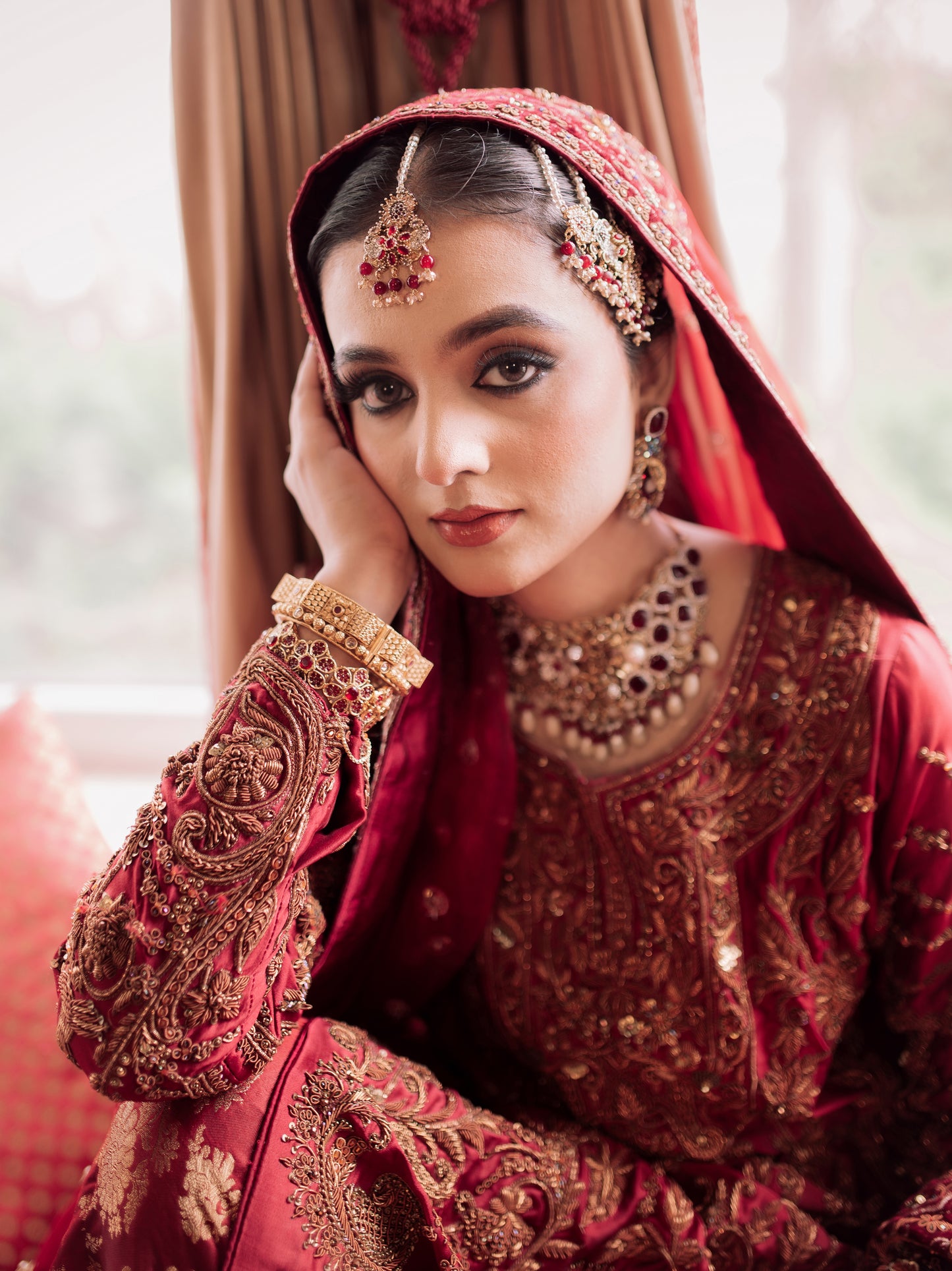 Crimson Royal Bridal Ensemble