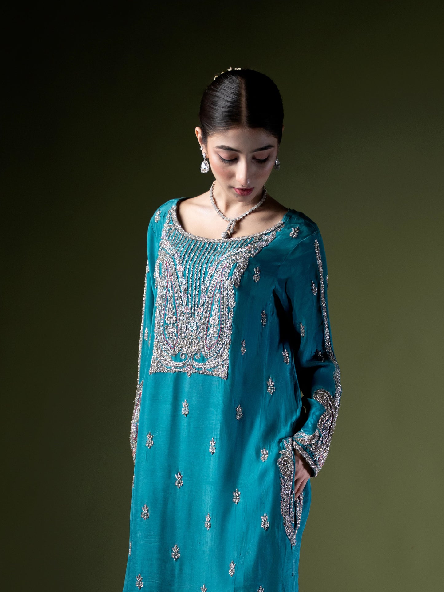 Turquoise blue