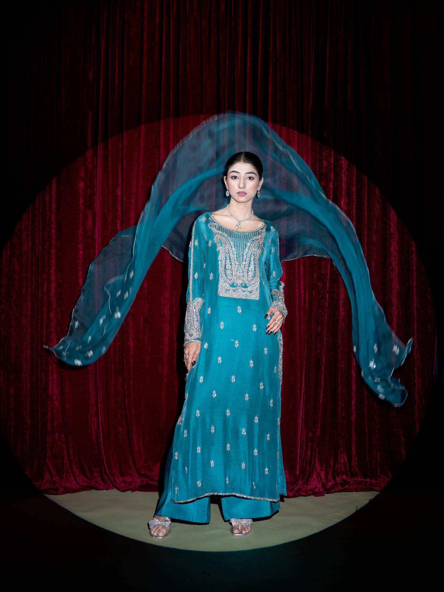 Turquoise blue