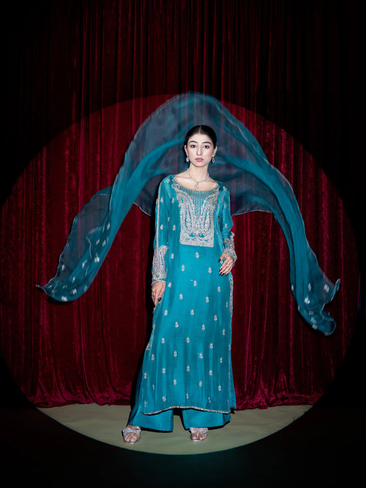 Turquoise blue