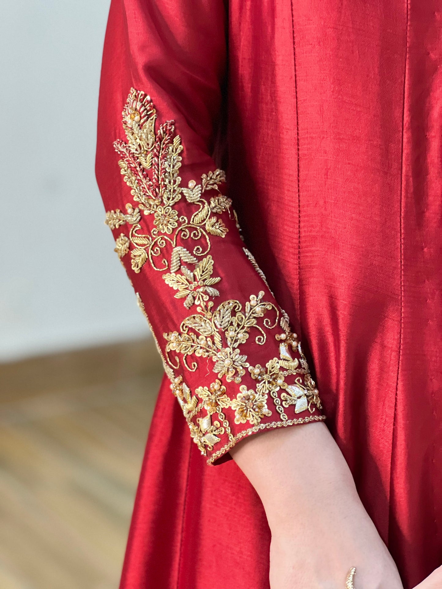 RED KALIDAR PISHWAS