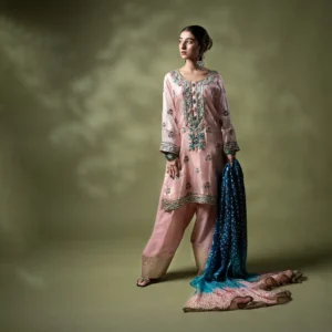 Pink Blue Formal Wear